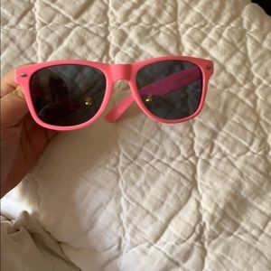Pink Victoria’s Secret sunglasses